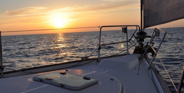  Sunset no mar